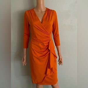 Sweet orange Dress🍁🍂🎃